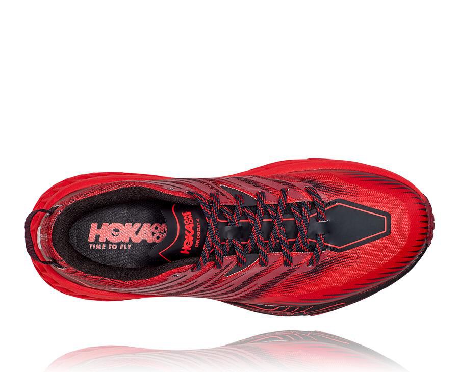 Hoka One One Trail Schoenen Heren - Speedgoat 4 - Rood - AE5314027